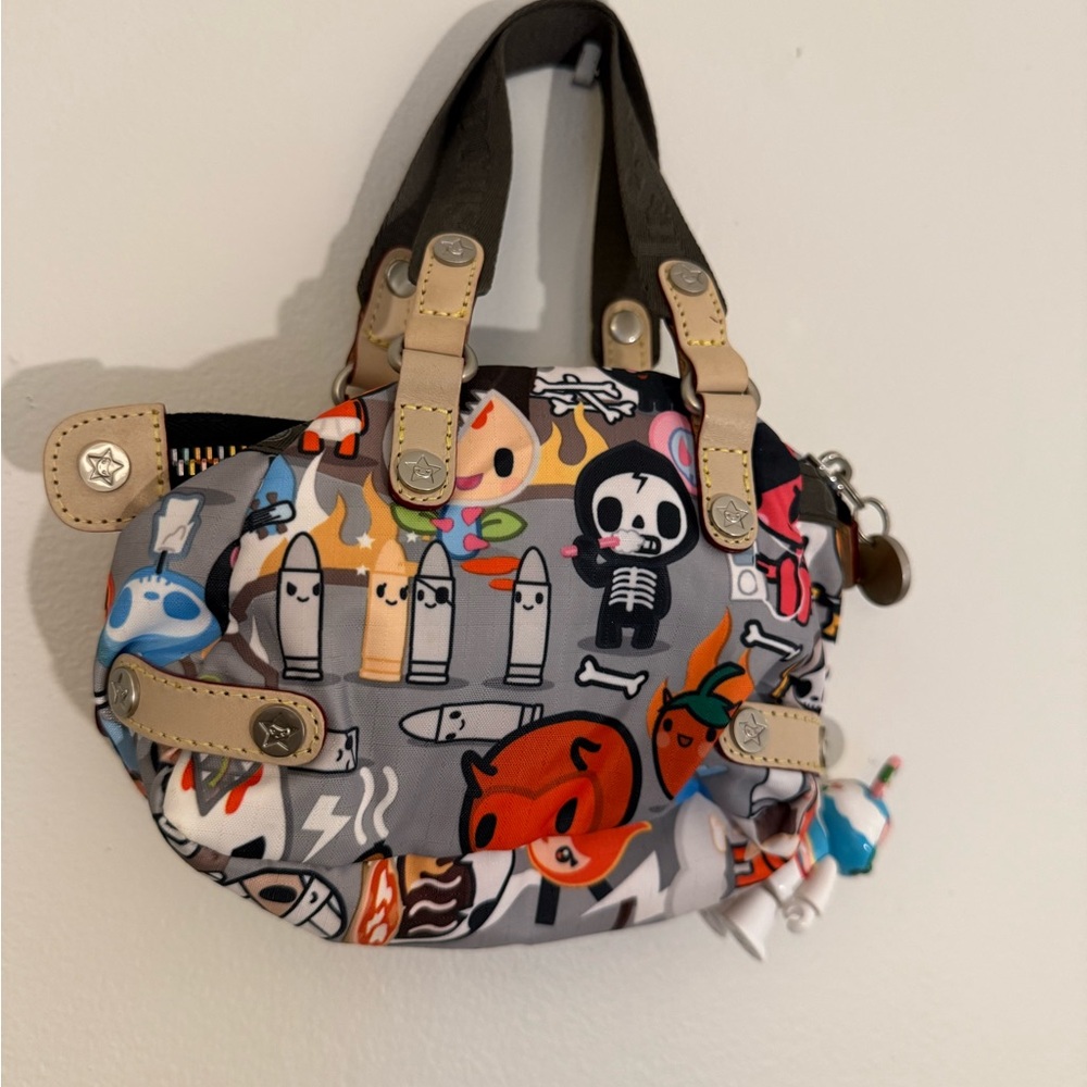 Lesportsac Tokidoki Mini Bag with Inferno Print